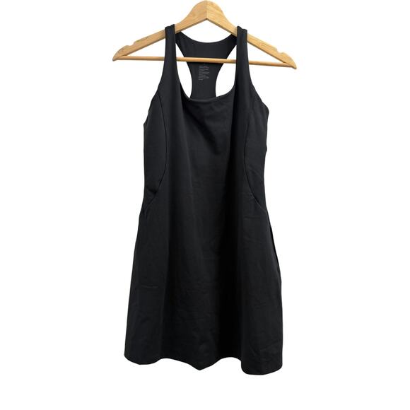 Girlfriend Collective Paloma Athletic Dress with Shorts Black size Small - Picture 3 of 7